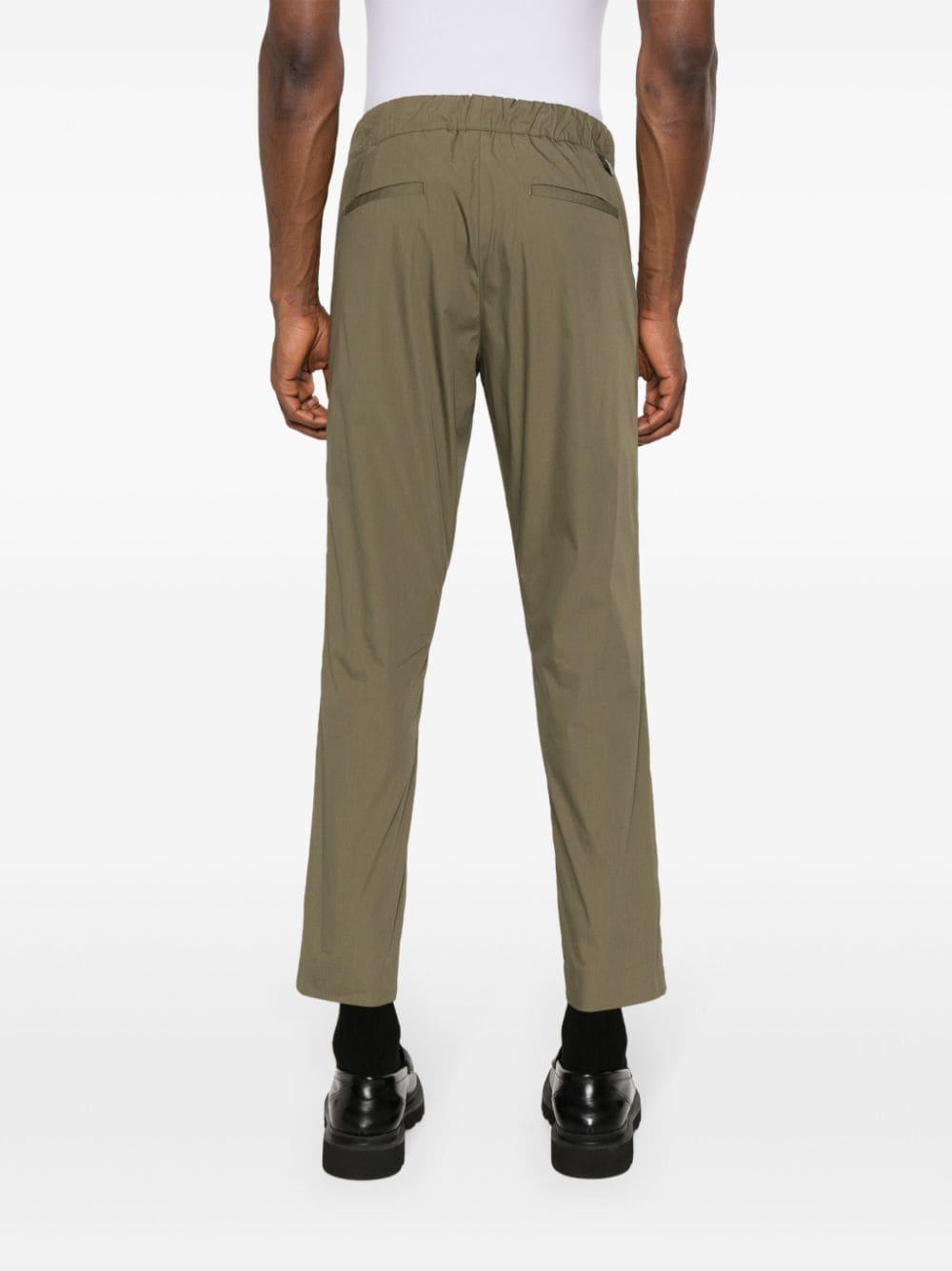 Pantalone patrick fly verde affusolato