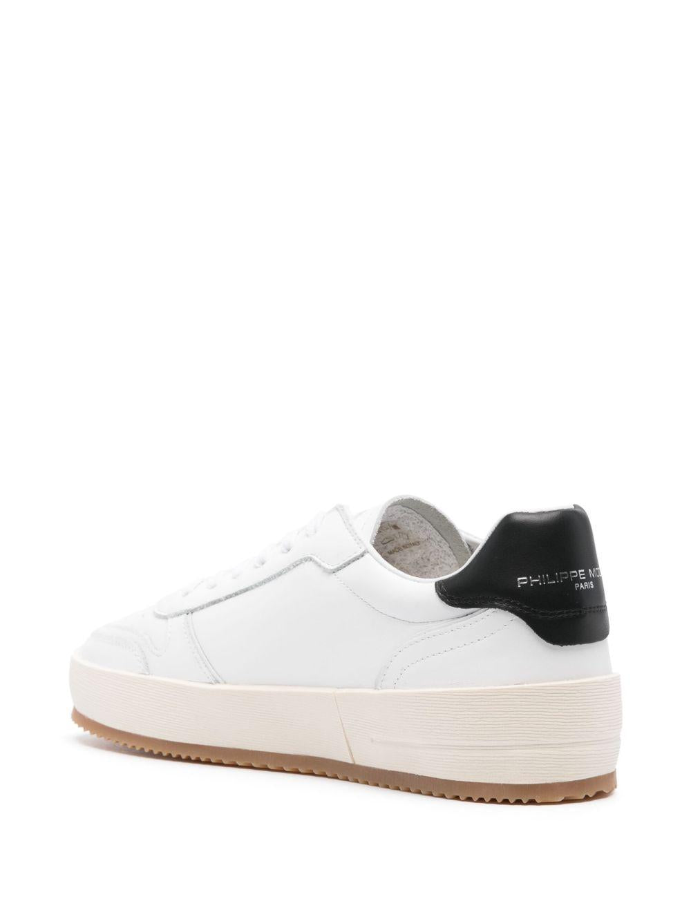 Sneakers Nice bianche/ nere uomo