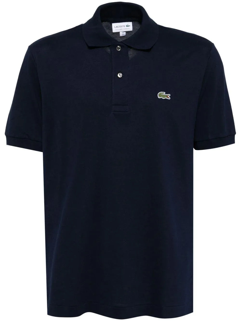 Polo blu mini logo ricamo - Preludio Moda