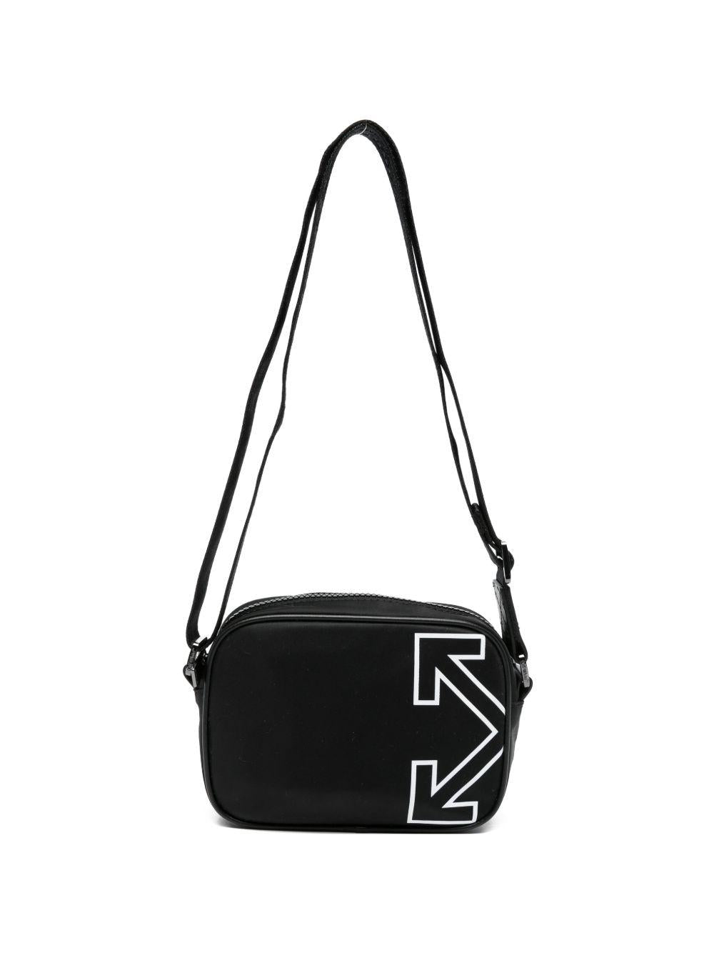 Borsa a tracolla con logo a freccia OMNQ09EC99FAB001 1001 OFF WHITE