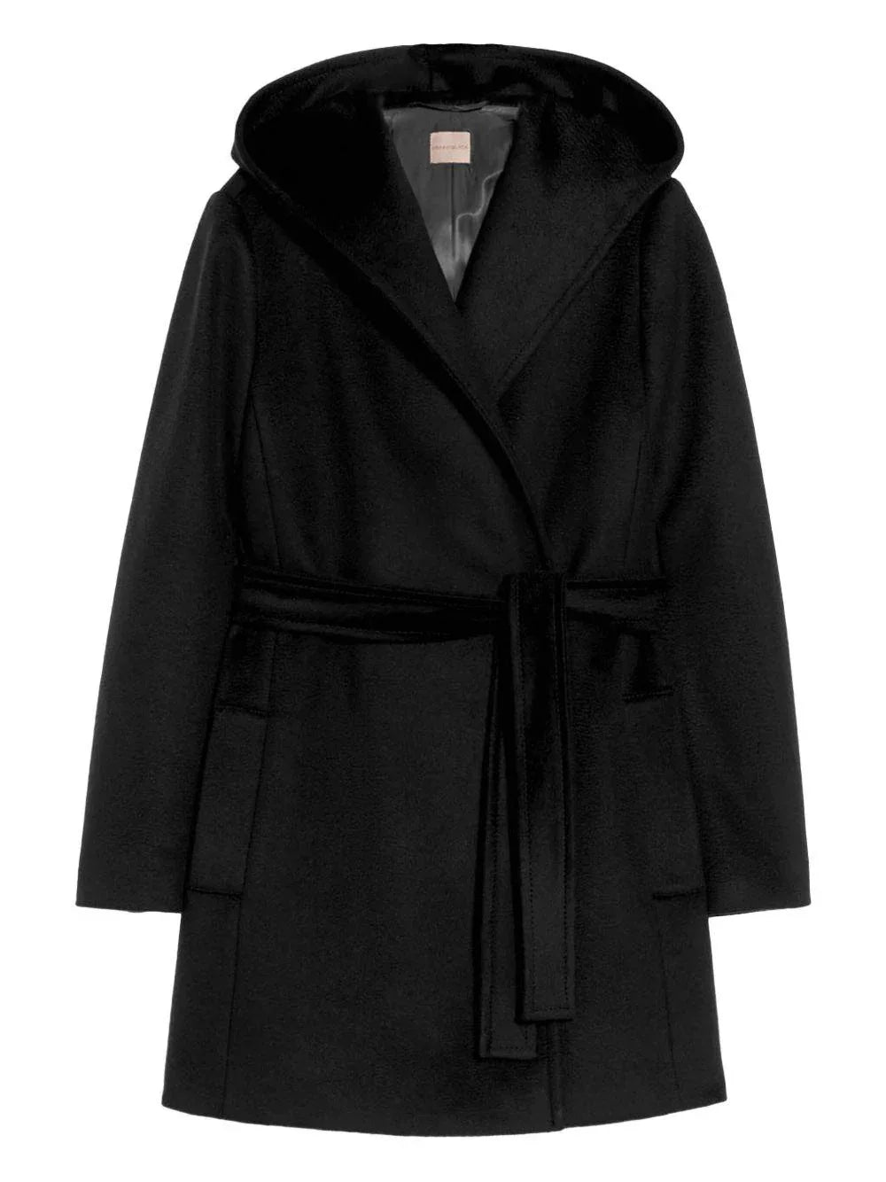 Cappotto Megan nero - Preludio Moda