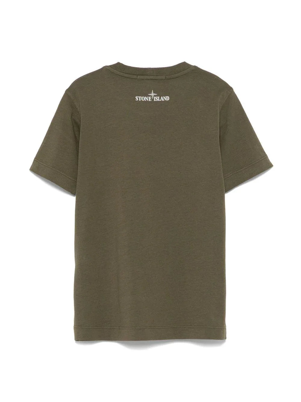 T-shirt verde militare big logo Compass - Preludio Moda