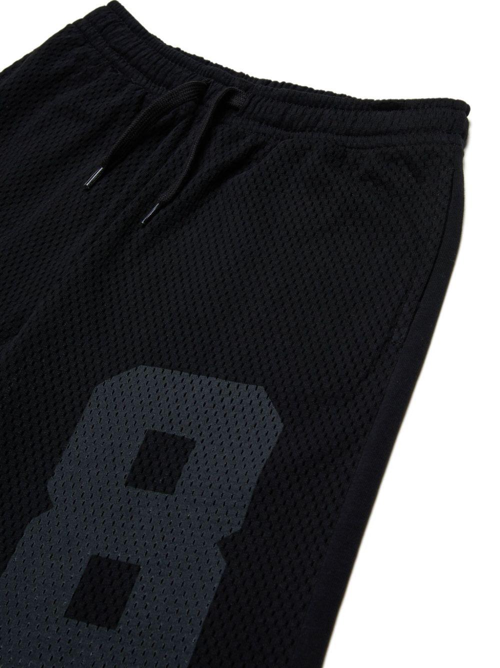 Shorts in cotone con stampa numerica J02679KYA0M K900 DIESEL KIDS