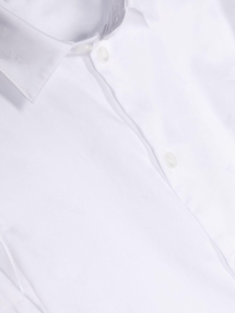 Camicia bianca basic 6R4C861NVYZ F1D4 EMPORIO ARMANI KIDS