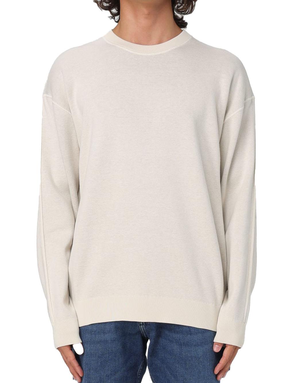Felpa beige basic misto lana 50519624 131 BOSS