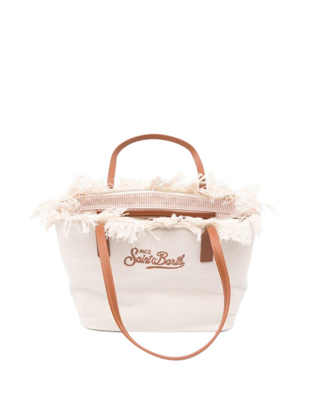Borsa tote con frange CBMF001 00302L MC2 SAINT BARTH