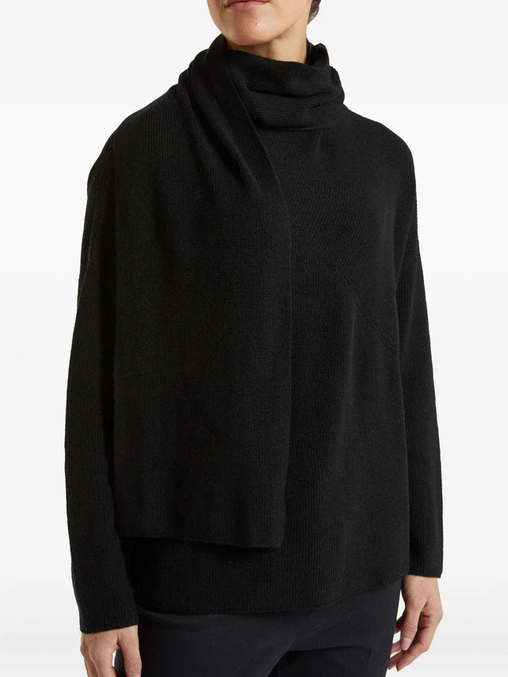 Maglia Vadet nera - Preludio Moda