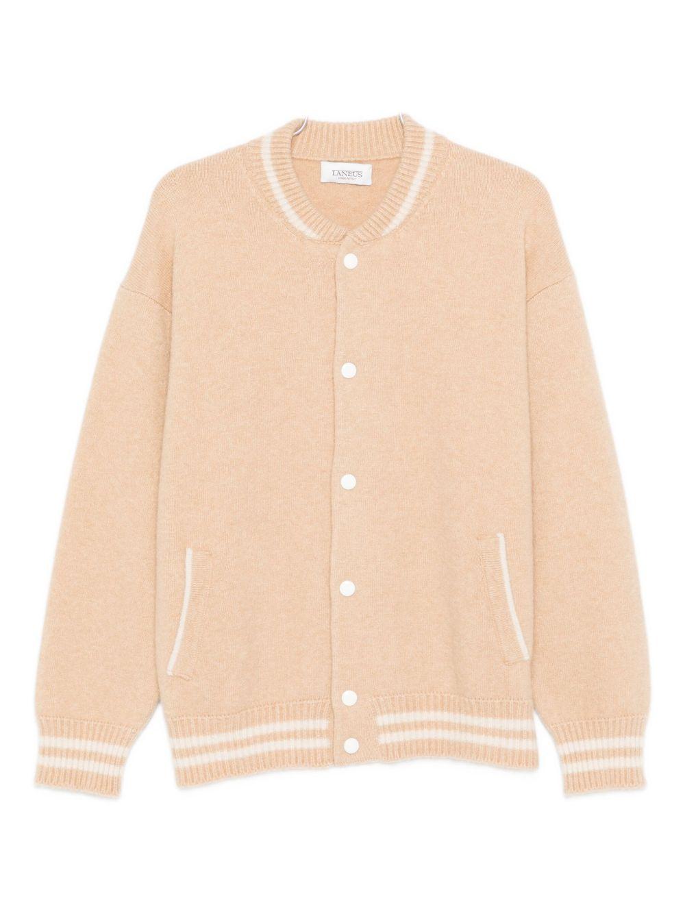 Bomber cammello in cashmere F5LAMAKJ019 178 LANEUS