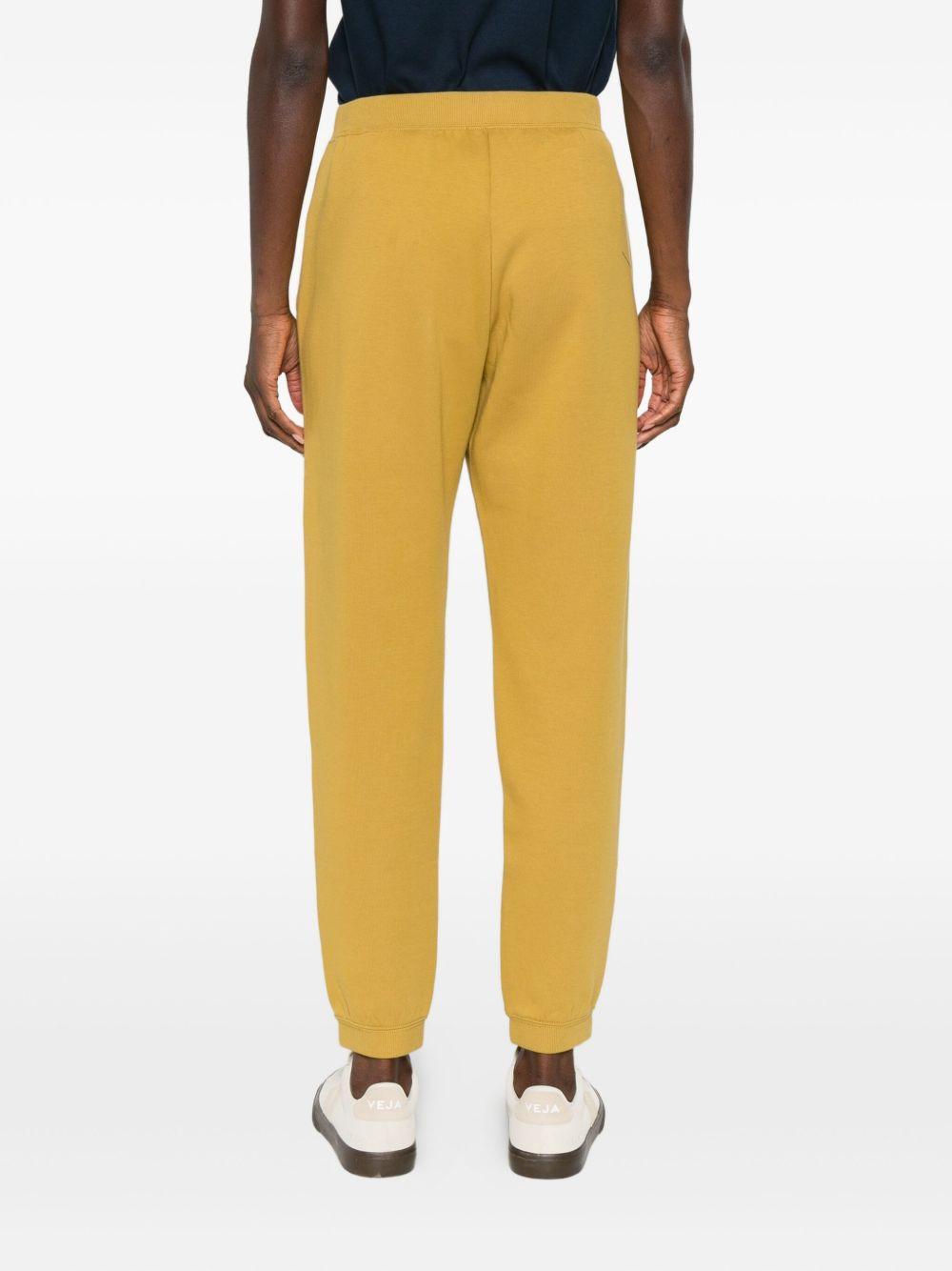 Pantaloni sportivi senape con logo ricamato 2529786031600 009 MAX MARA 'S