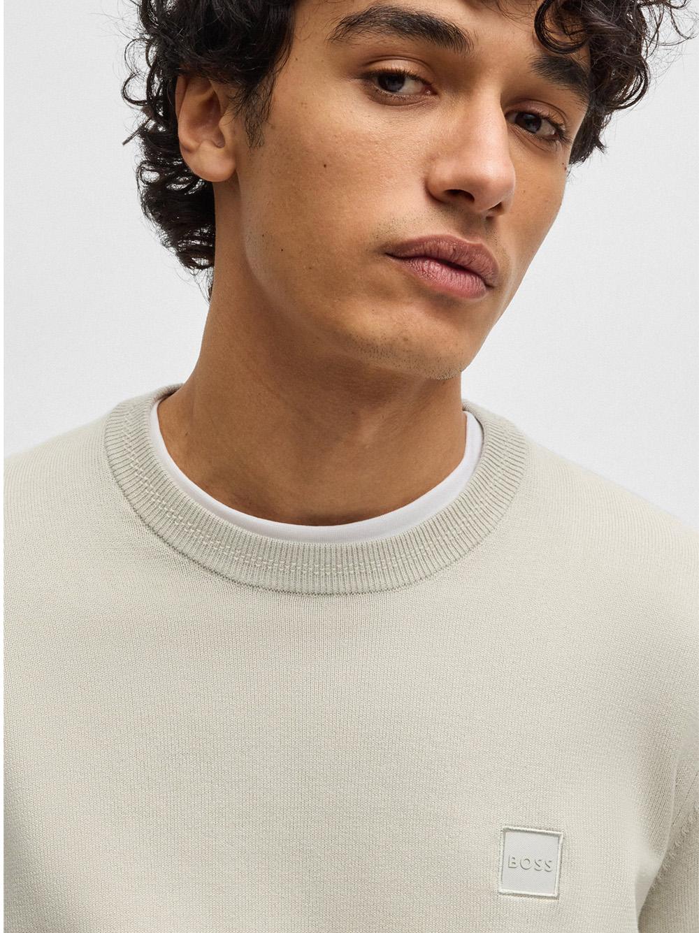 maglione kanovano beige 50527583 271 BOSS