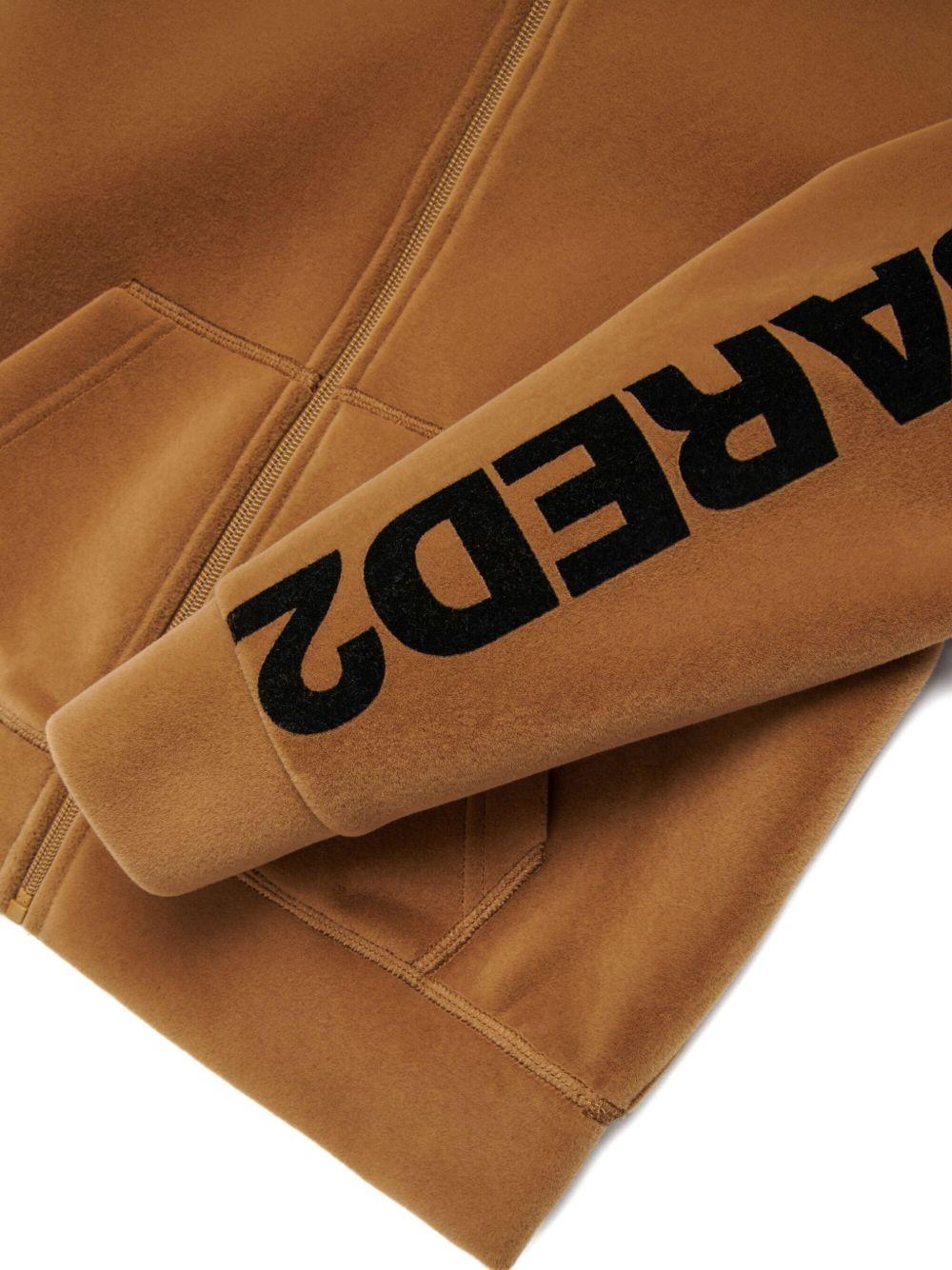 Felpa con Cappuccio e Zip DQ3001D0AF8 DQ721 DSQUARED KIDS