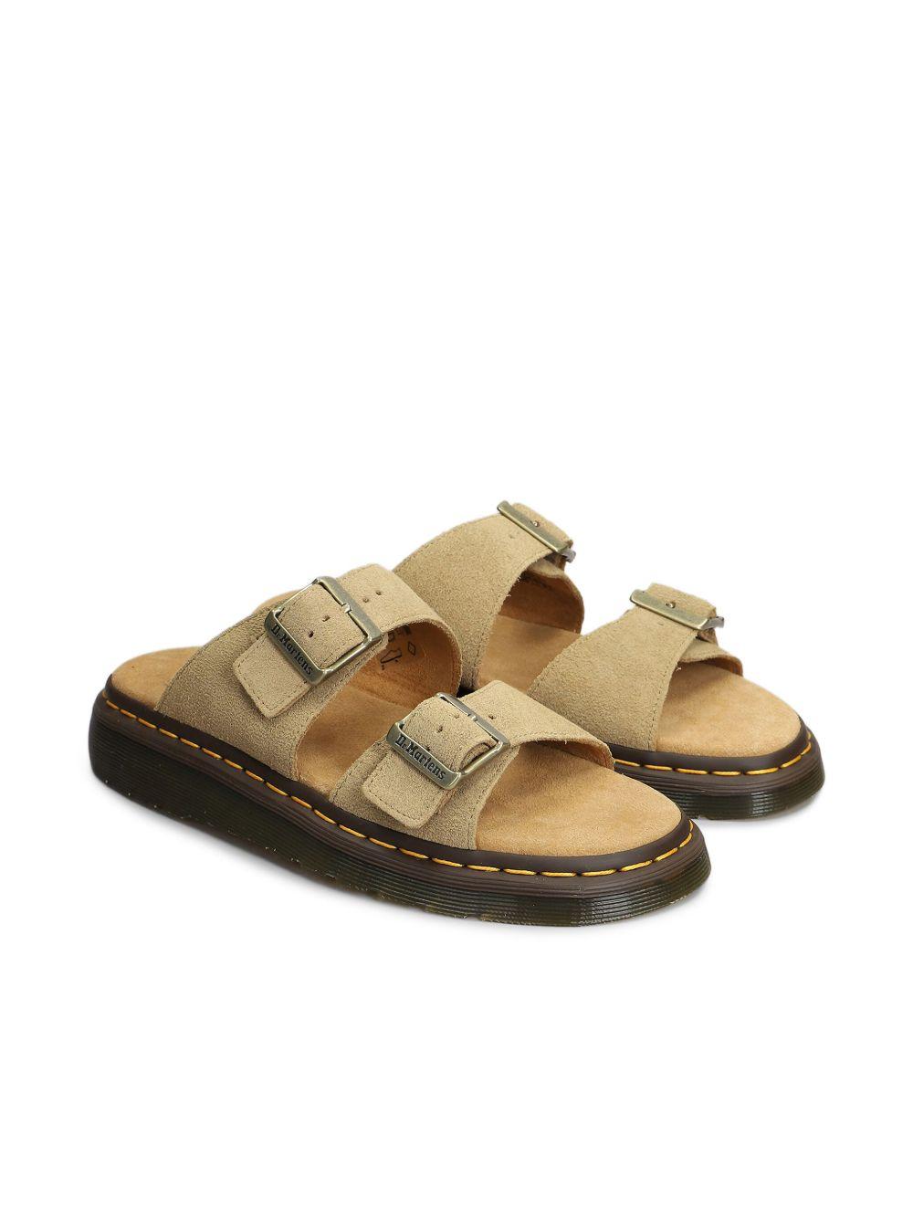Sandalo Joseph doppia fascia suede beige 41083 200 DR.MARTENS