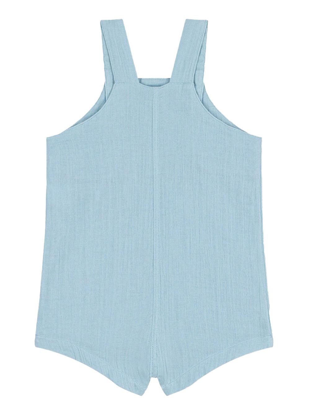 Salopette celeste neonato A0CEF 03 PETIT BATEAU KIDS