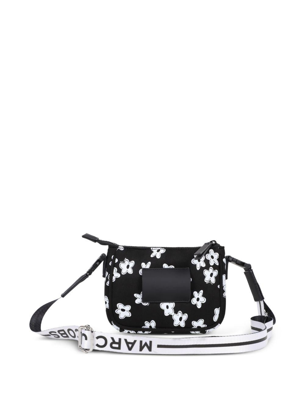 Borsa a tracolla con stampa floreale e logo W60835 09B MARC JACOBS KIDS