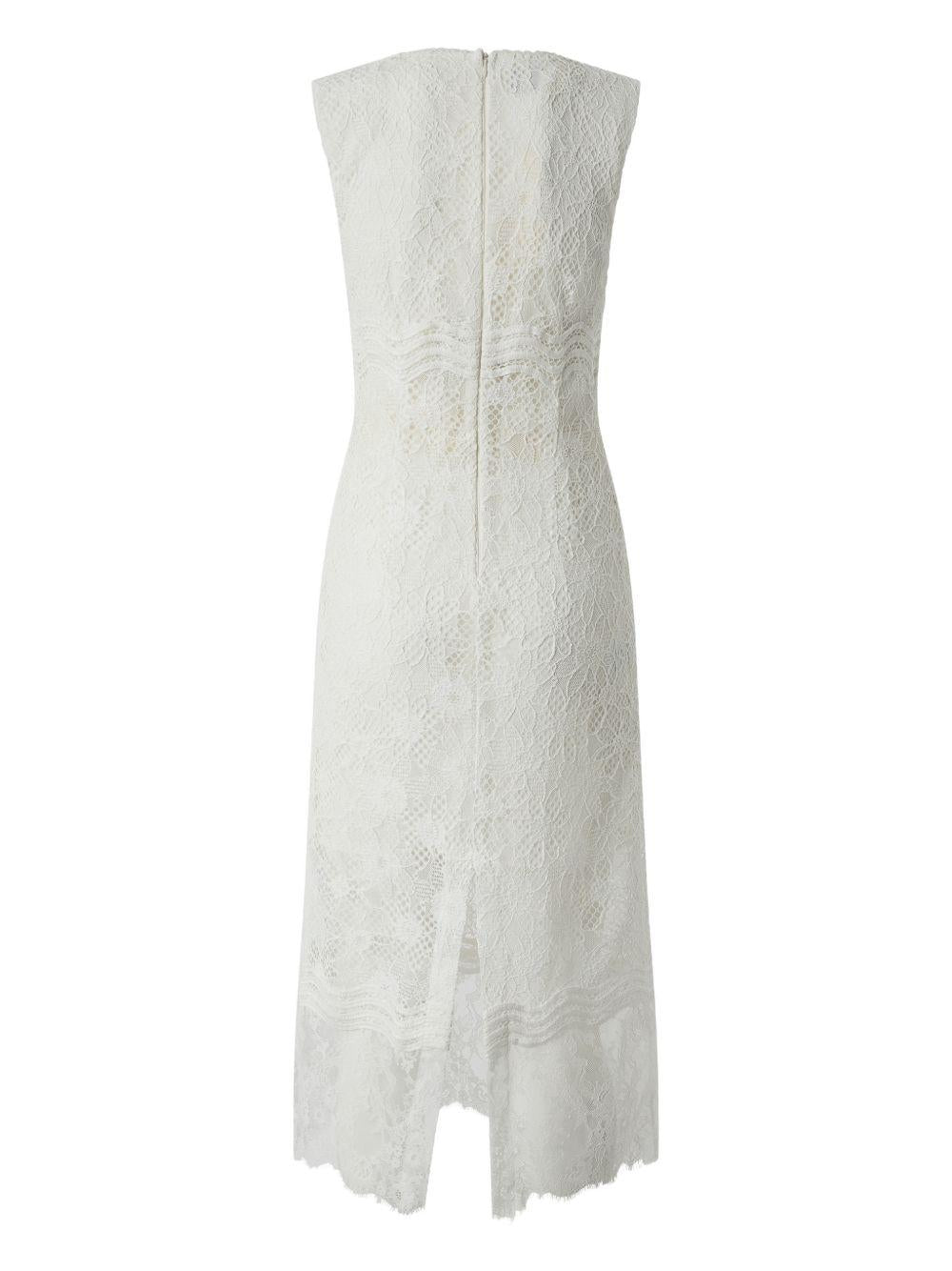 Abito in pizzo scollo a V 106660A381 Z05 PINKO