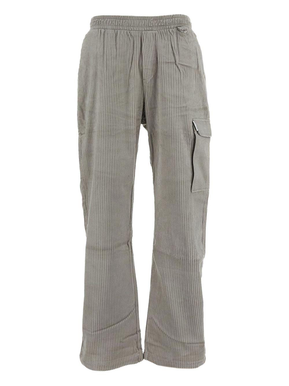 Cargo velvet grigio - Preludio Moda