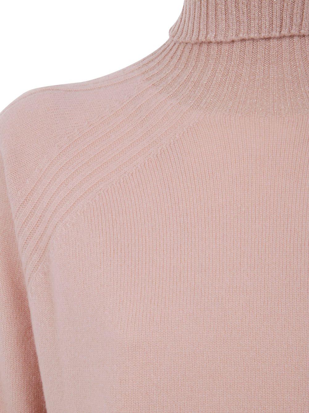 Maglione Rosa a Collo Alto 252TP3582 12801 TWINSET