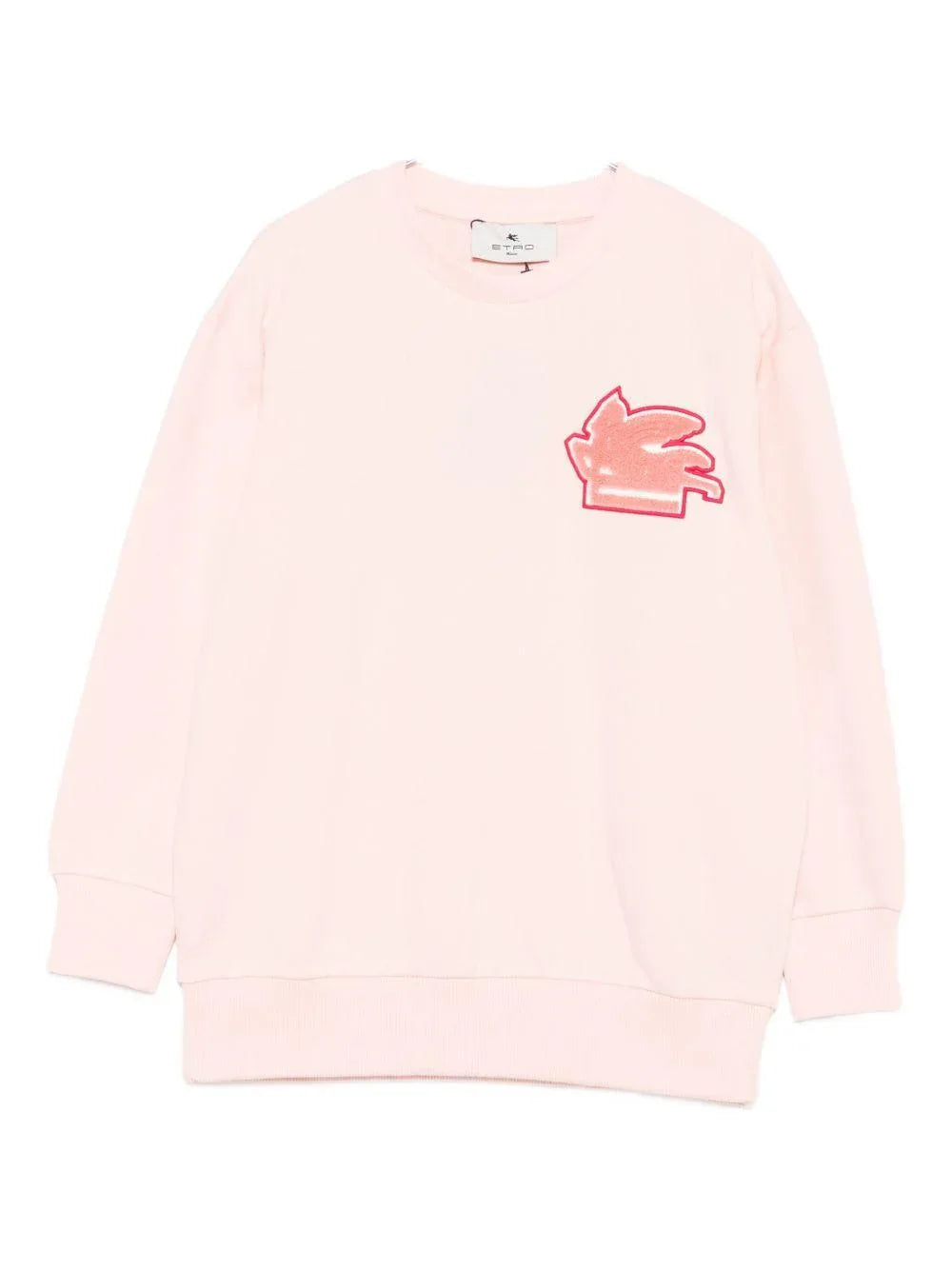 Felpa con Applicazione Pegaso - Preludio Moda