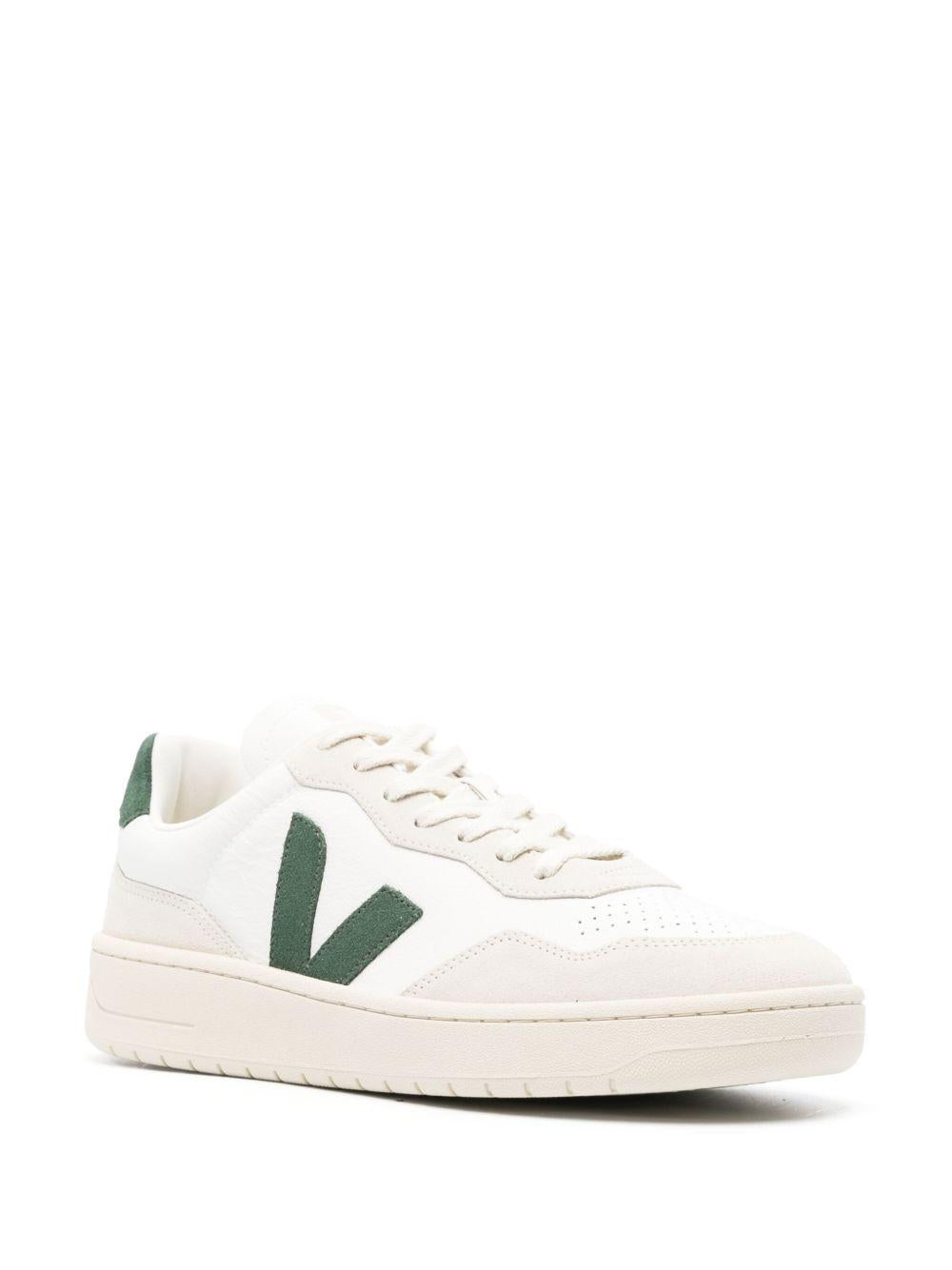 Sneakers v-90 bianche/verde VD2003384 BIANCOVERDE VEJA