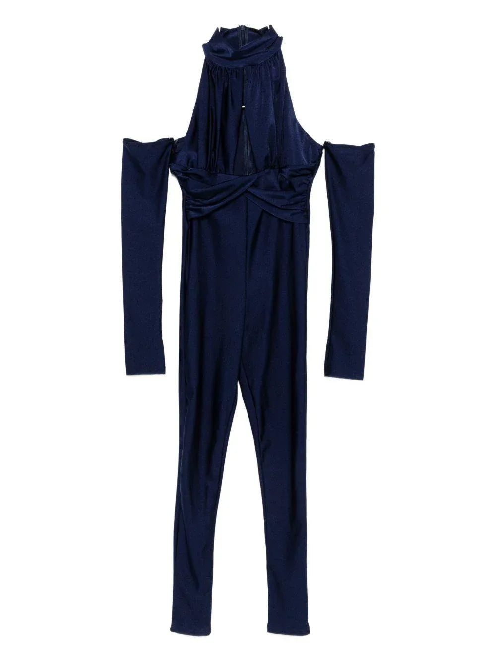 Tuta con Spalle Scoperte e Dettaglio Attorcigliato - Preludio Moda