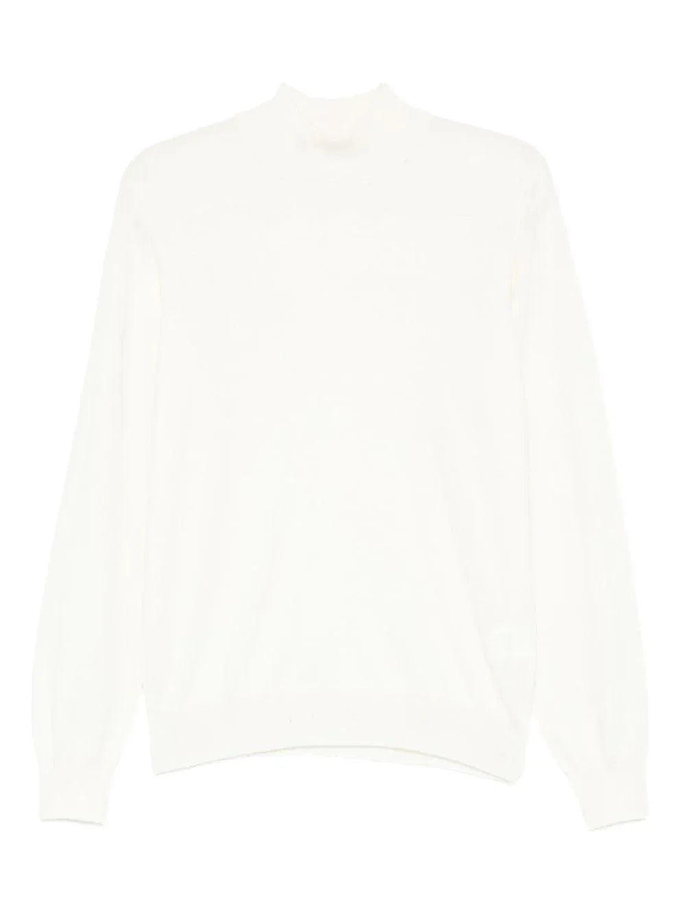 Maglione a Collo Alto in Tessuto - Preludio Moda