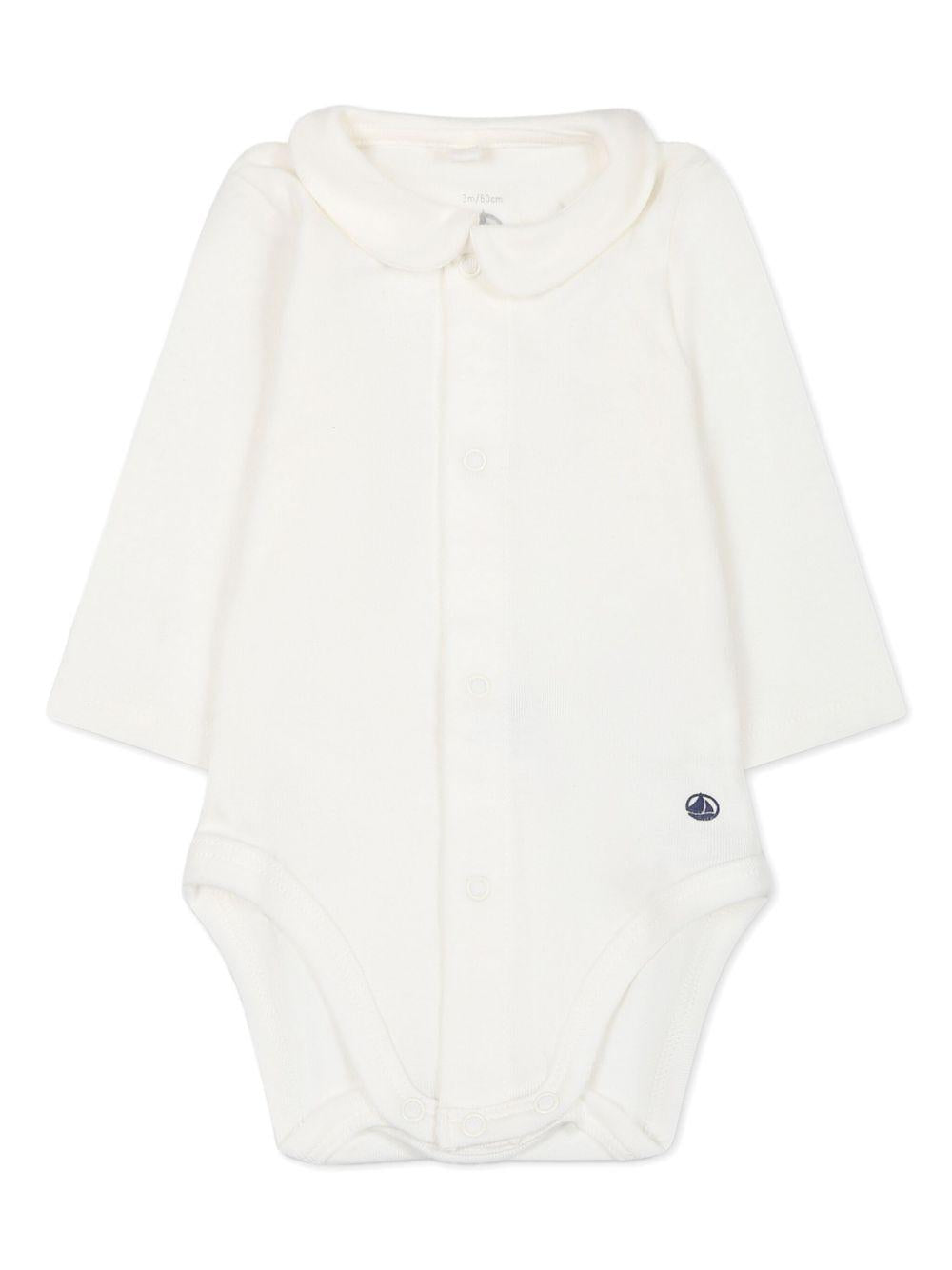 Body panna maniche lunghe A0B68 01 PETIT BATEAU KIDS
