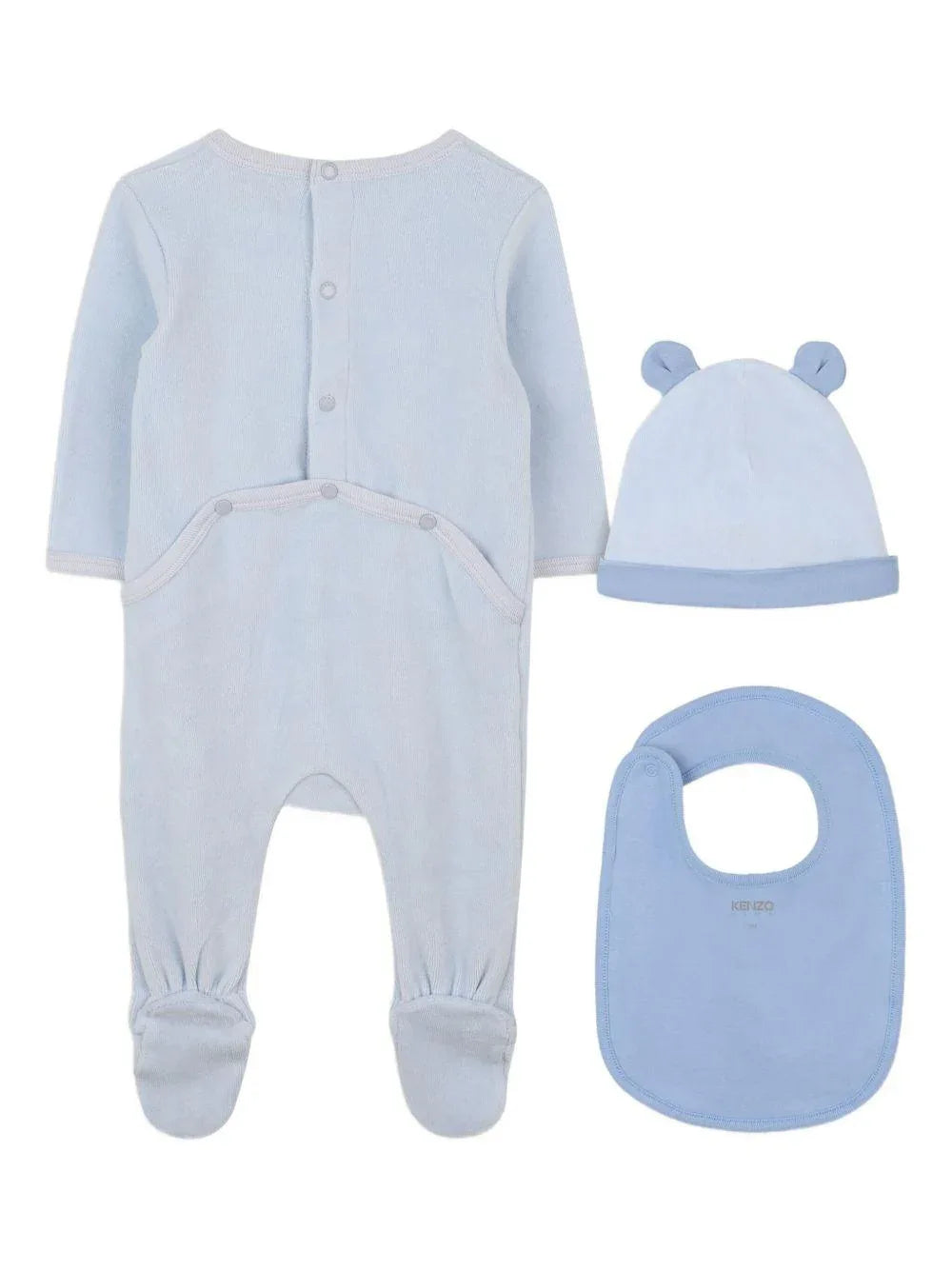 Set Neonato con Stampa Elefante e Accessori Coordinati - Preludio Moda