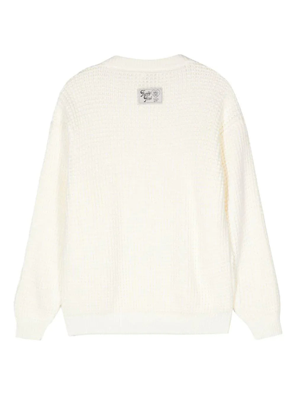 Maglione bianco in maglia chunky - Preludio Moda