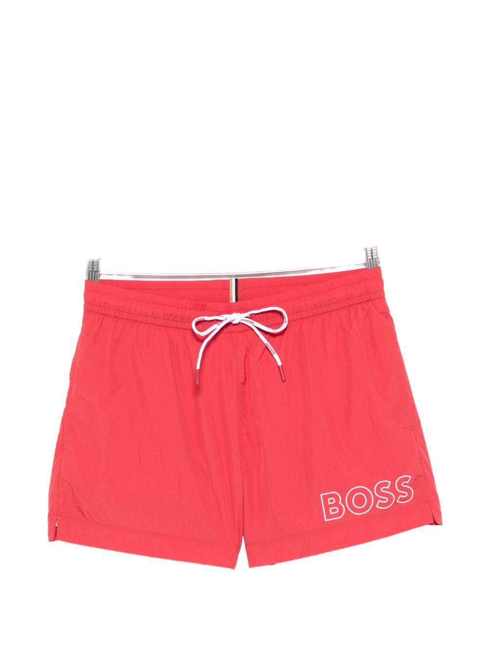 Costume da bagno in poliammide con logo 50469280 609 BOSS