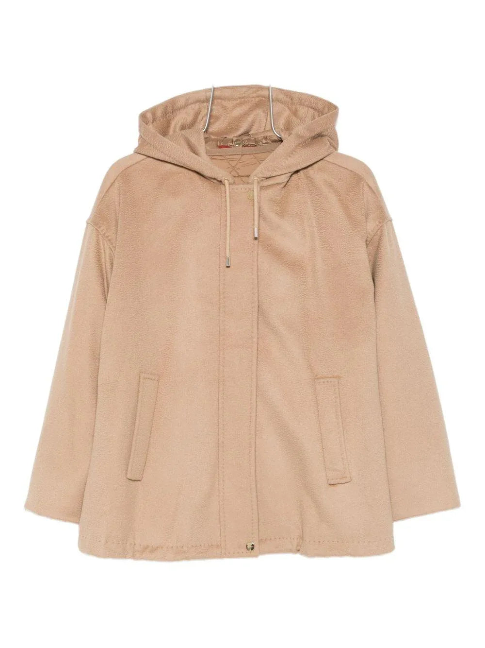 Cappotto cammello con cappuccio - Preludio Moda