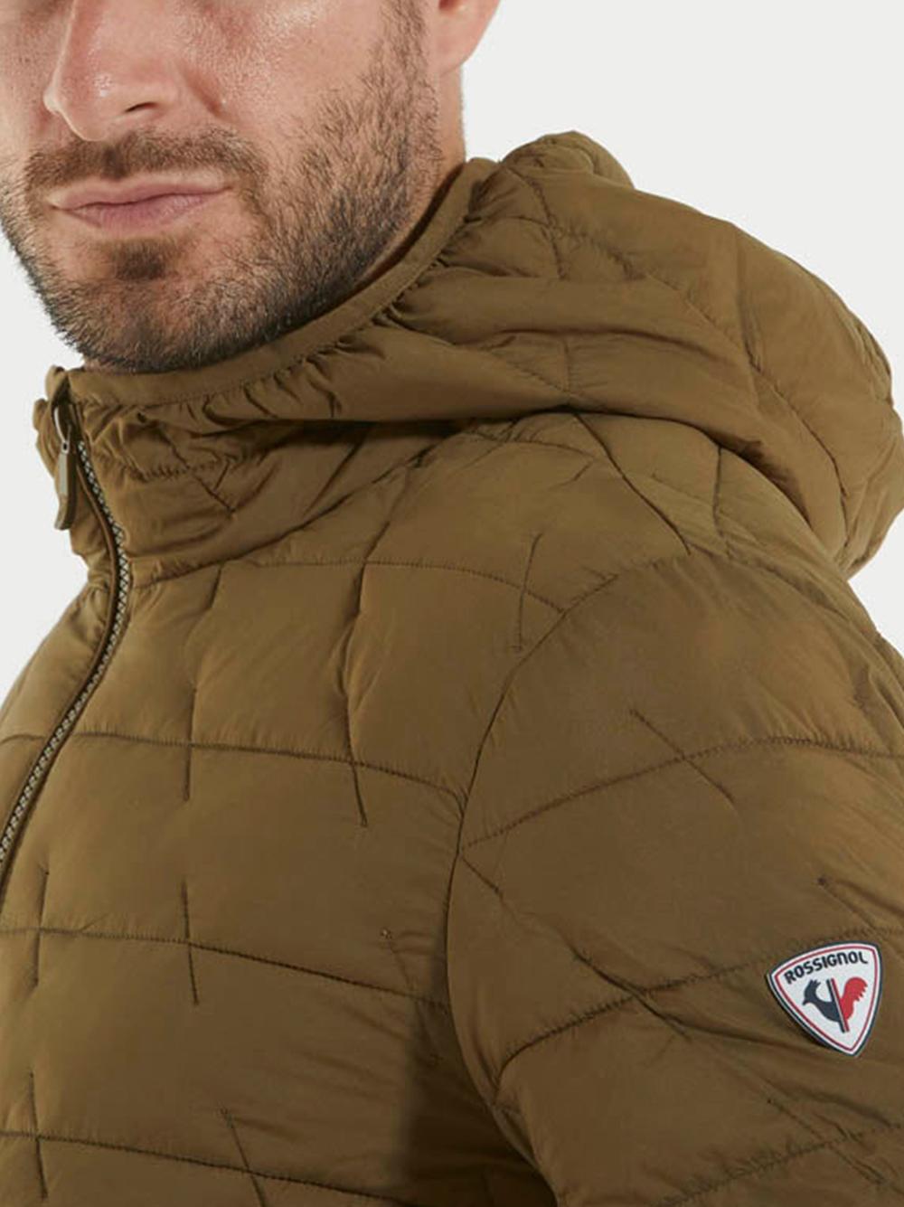 Giubbino trapuntato verde RLNMJ59 648 ROSSIGNOL