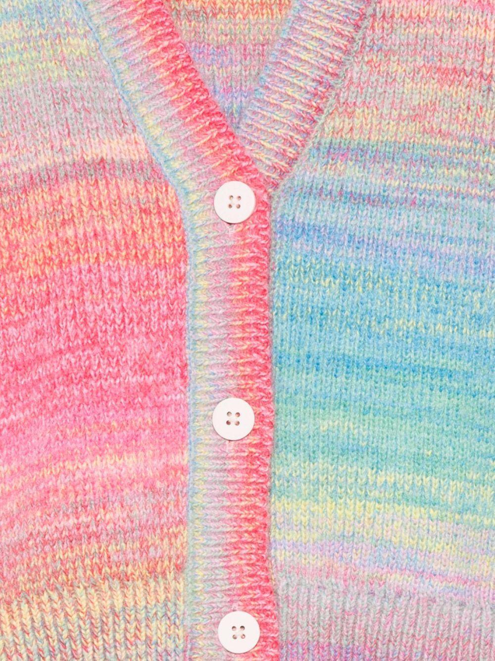 Cardigan Multicolore a Righe - Preludio Moda