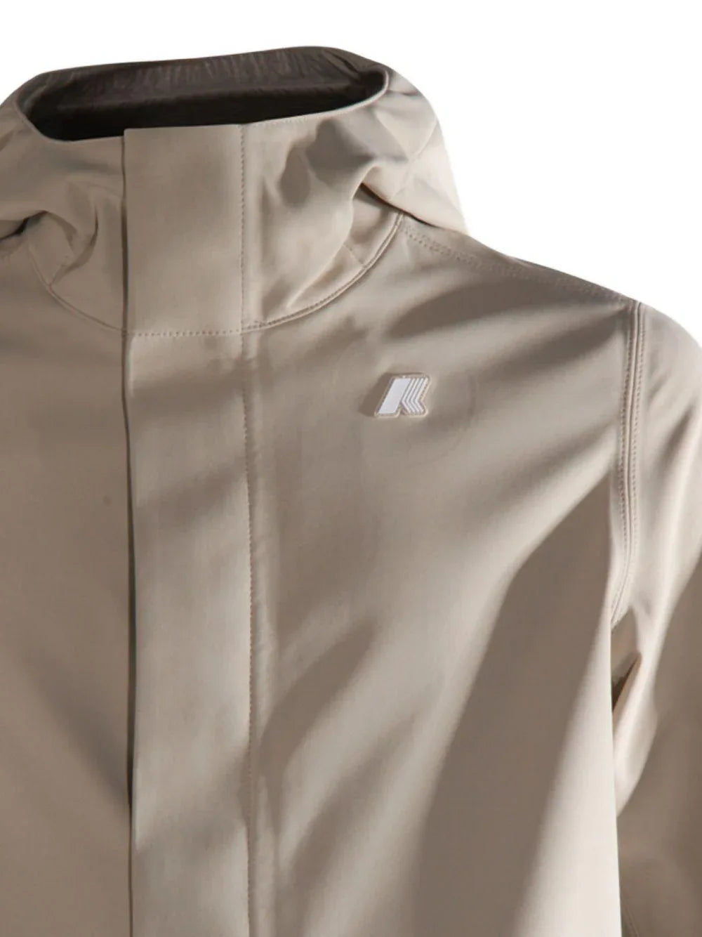 Giacca lunga beige con cappuccio - Preludio Moda