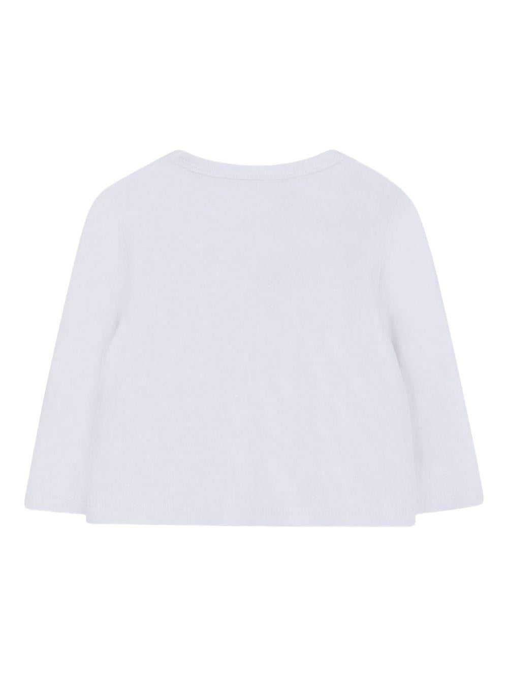 Tuta con Banda Logata e Cappuccio Z30649 48V KARL LAGERFELD KIDS