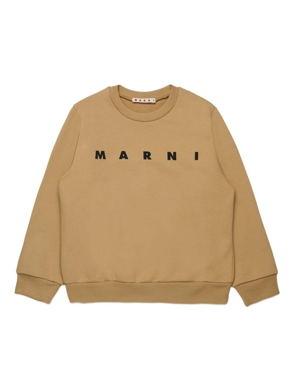 Felpa leggera in cotone M01612M00V0 0M715 MARNI KIDS