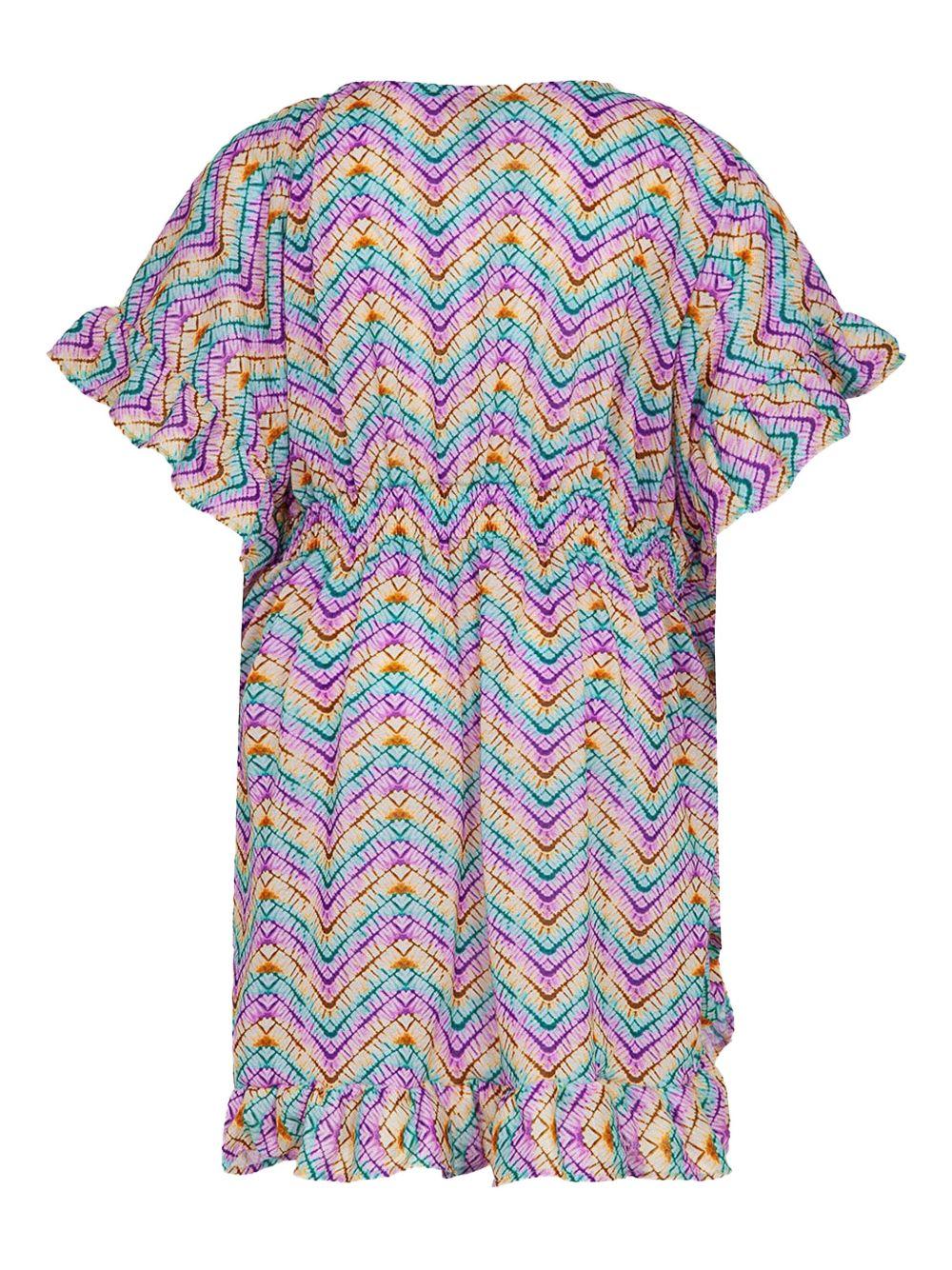 Copricostume con fantasia chevron multicolor FJ25G5G08DS X51 F**K KIDS