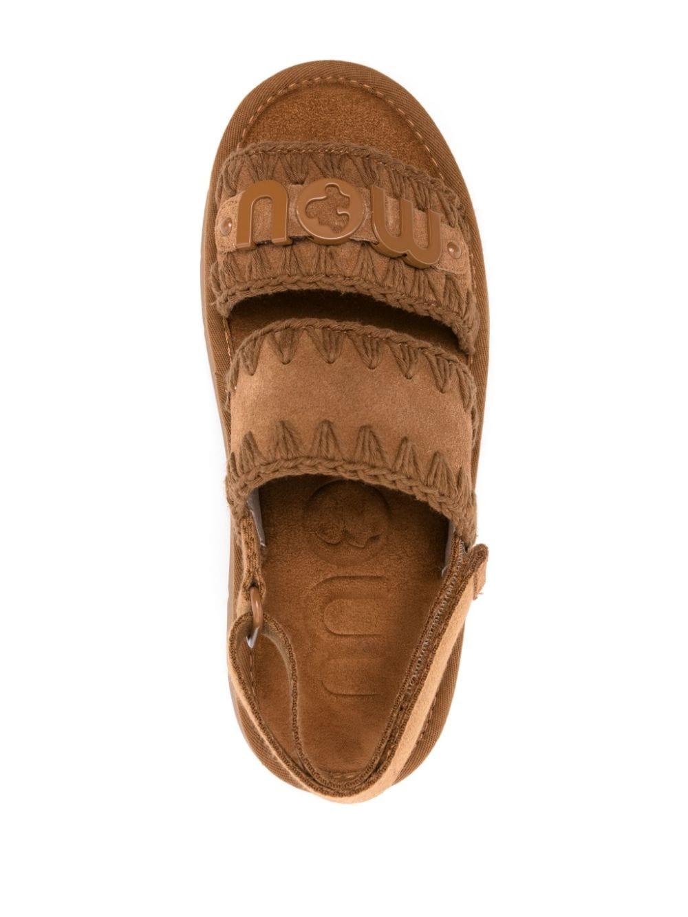 Bounce sandal monochrome cognac