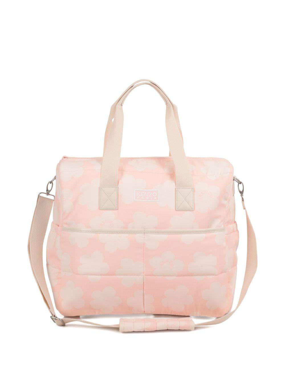 Borsa Fasciatoio con Stampa Boke Flower K61210 46T KENZO KIDS
