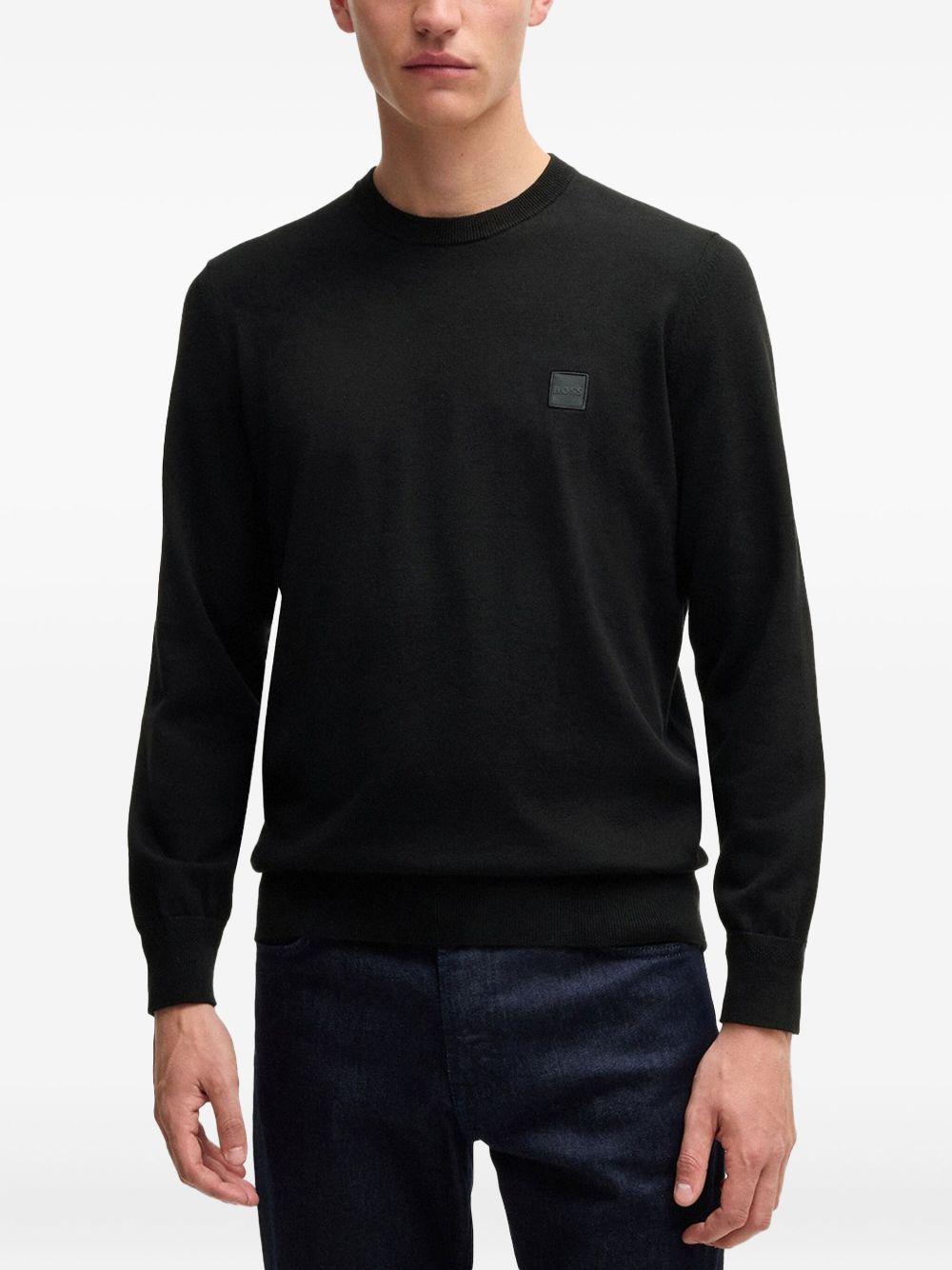 Maglione Kanovano nero 50527583 001 BOSS