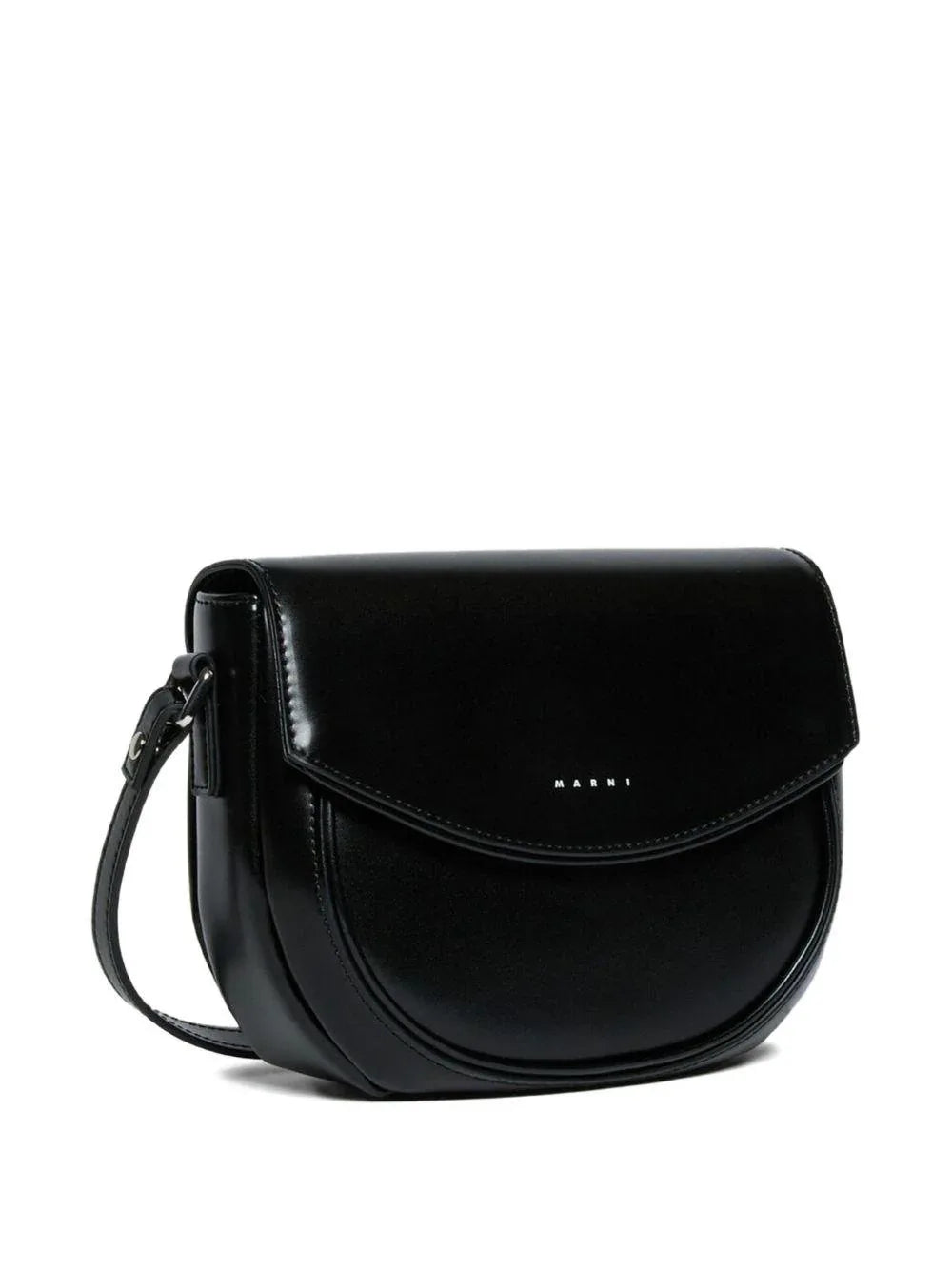 Borsa nera a tracolla con chiusura magnetica per bambini - Preludio Moda