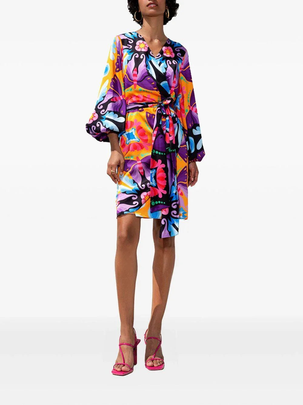 Abito multicolor fantasia - Preludio Moda