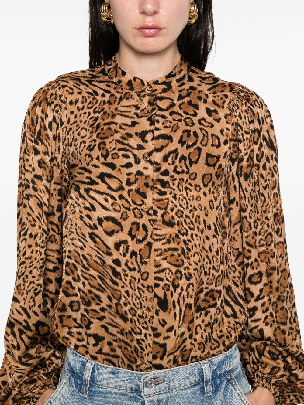 Camicia con Stampa Leopardata 252TP2476 12737 TWINSET