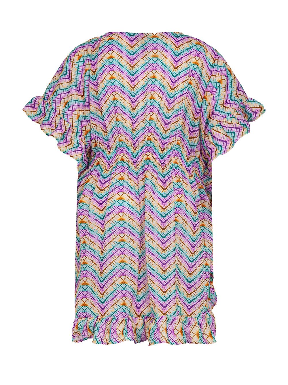 Copricostume con fantasia chevron multicolor FJ25G5G08DS X51 F**K KIDS