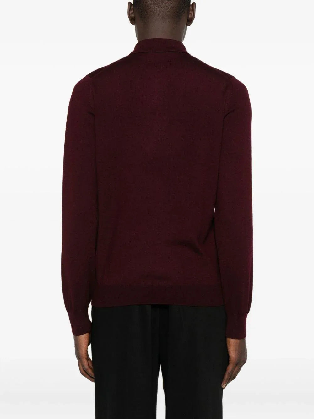 Polo in Lana Vergine a Maniche Lunghe - Preludio Moda