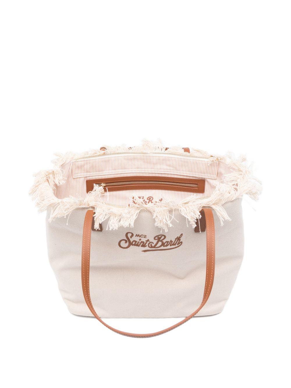 Borsa shopper con frange CBF0001 00302L MC2 SAINT BARTH