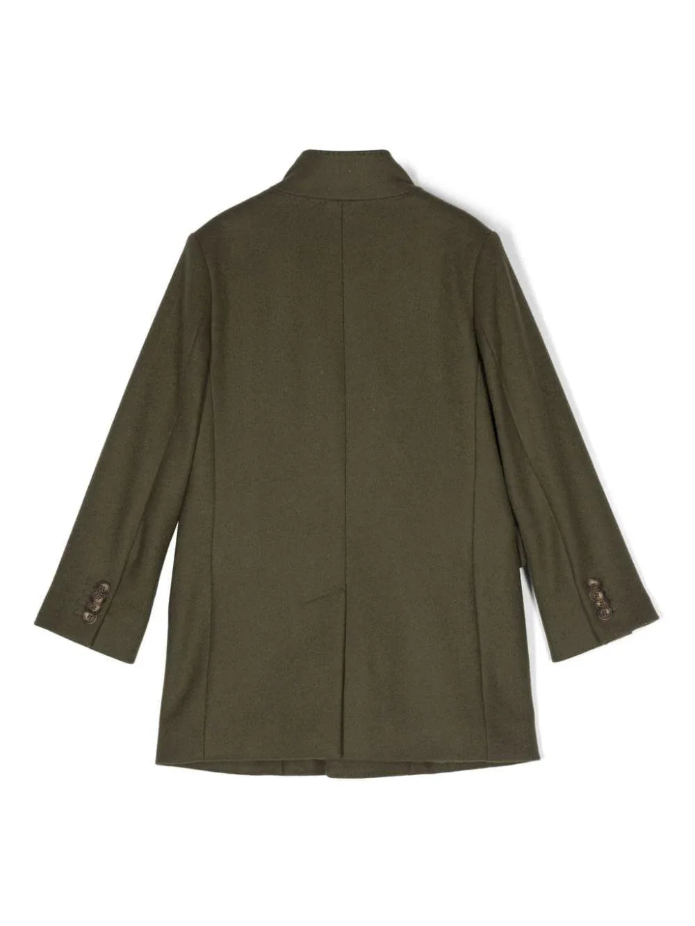 Cappotto verde in feltro - Preludio Moda