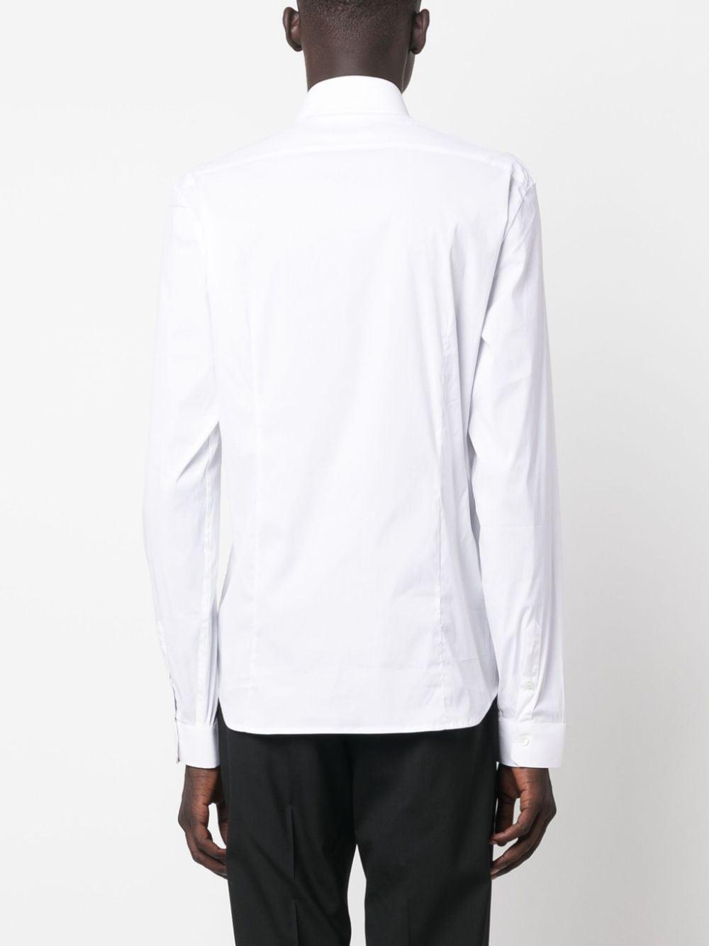 Camicia slim bianca