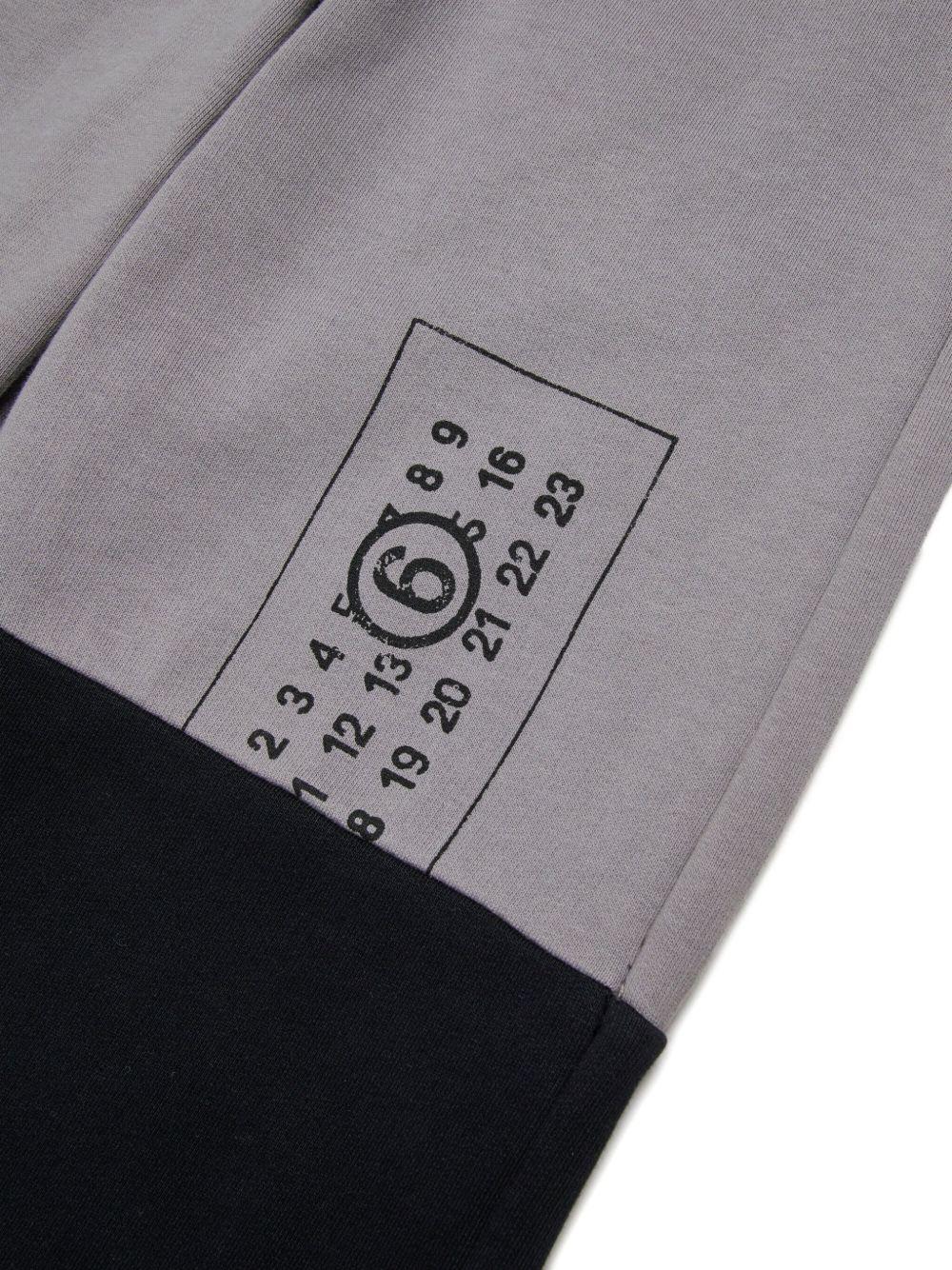 Pantaloni sportivi con inserti M60842MM04H M6C37 MM6 MAISON MARGIELA KIDS