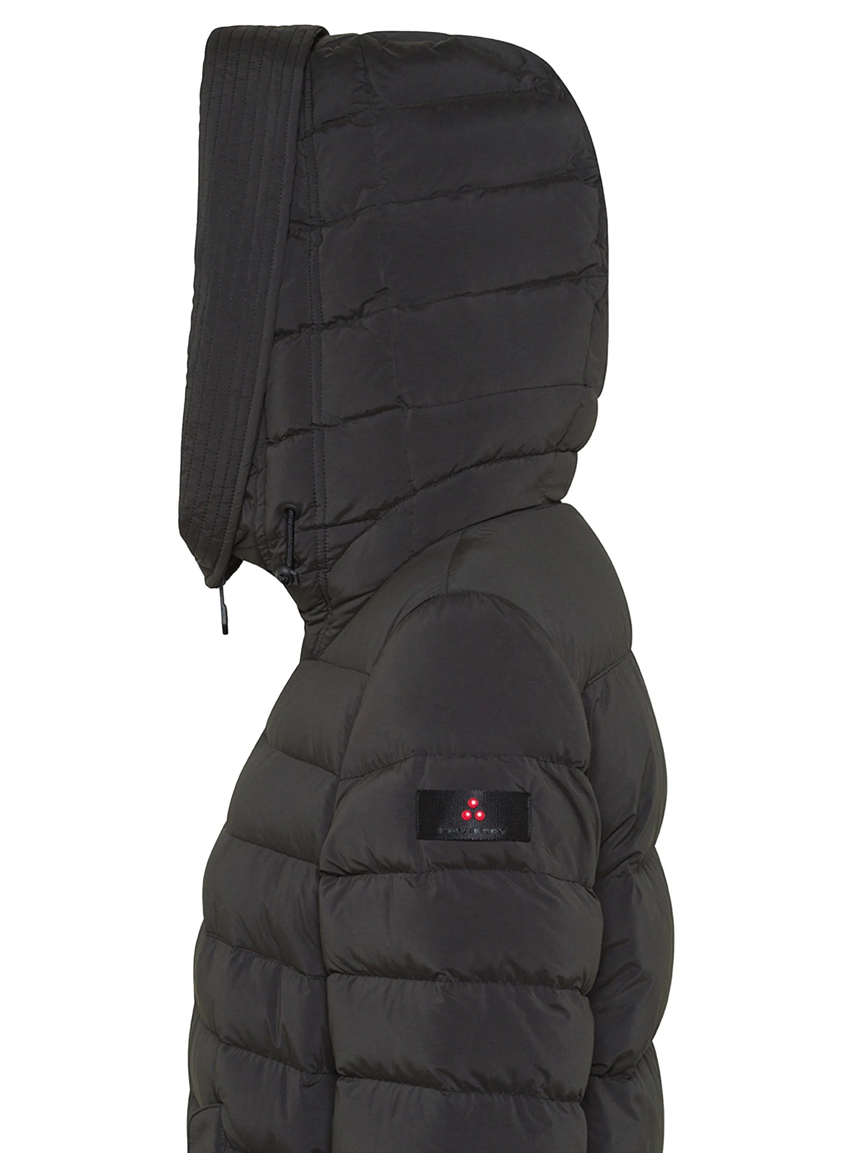 Piumino Itoka ml fur nero - Preludio Moda