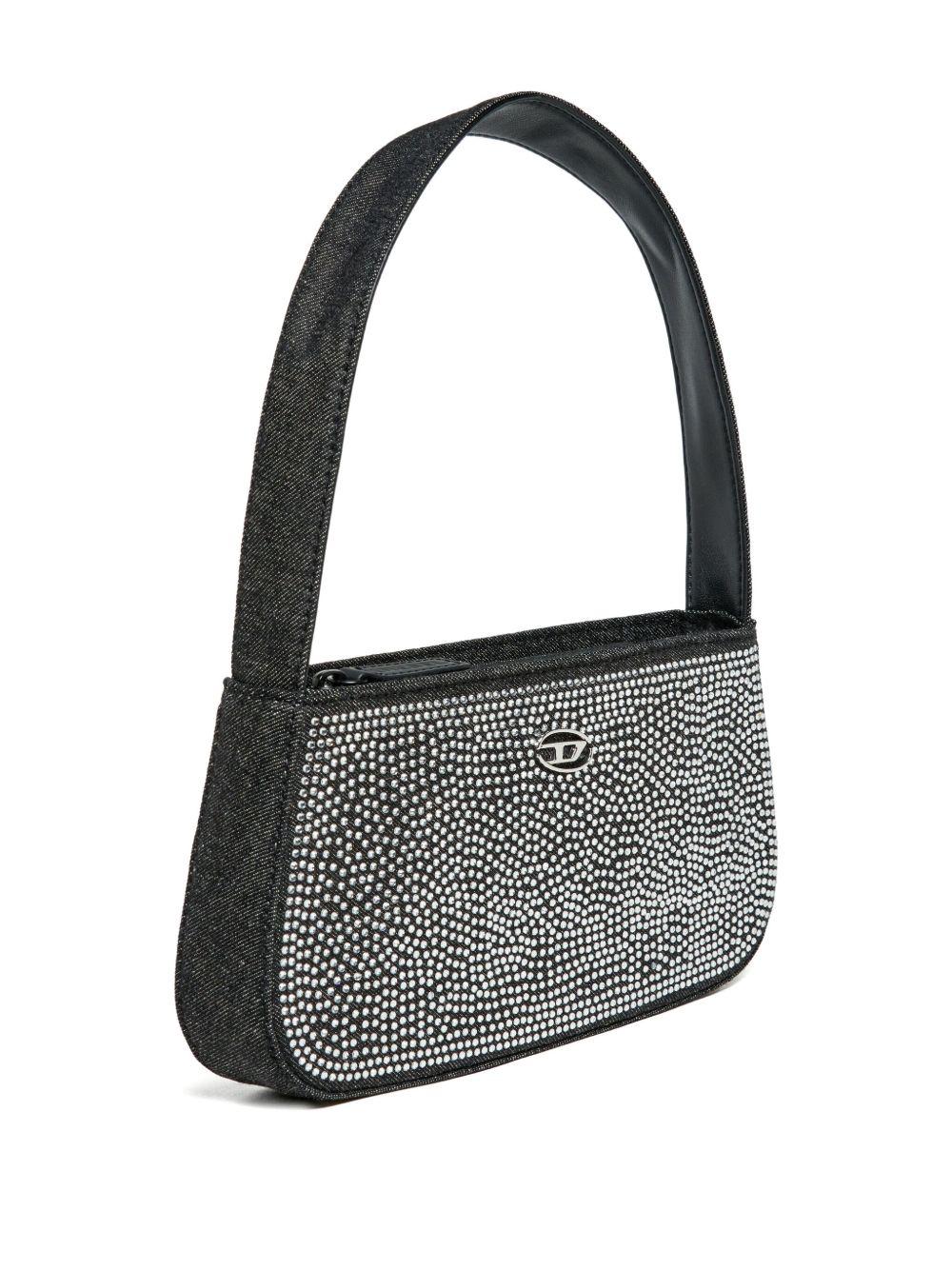 Borsa a Spalla Nera WJulie con Cristalli J02530KXBRM K02 DIESEL KIDS